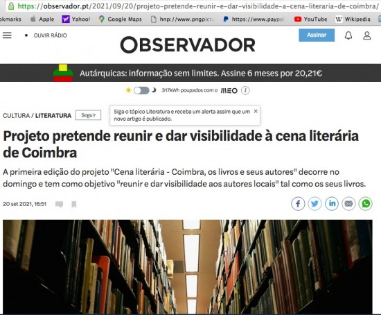 Cena Literária_O Observador